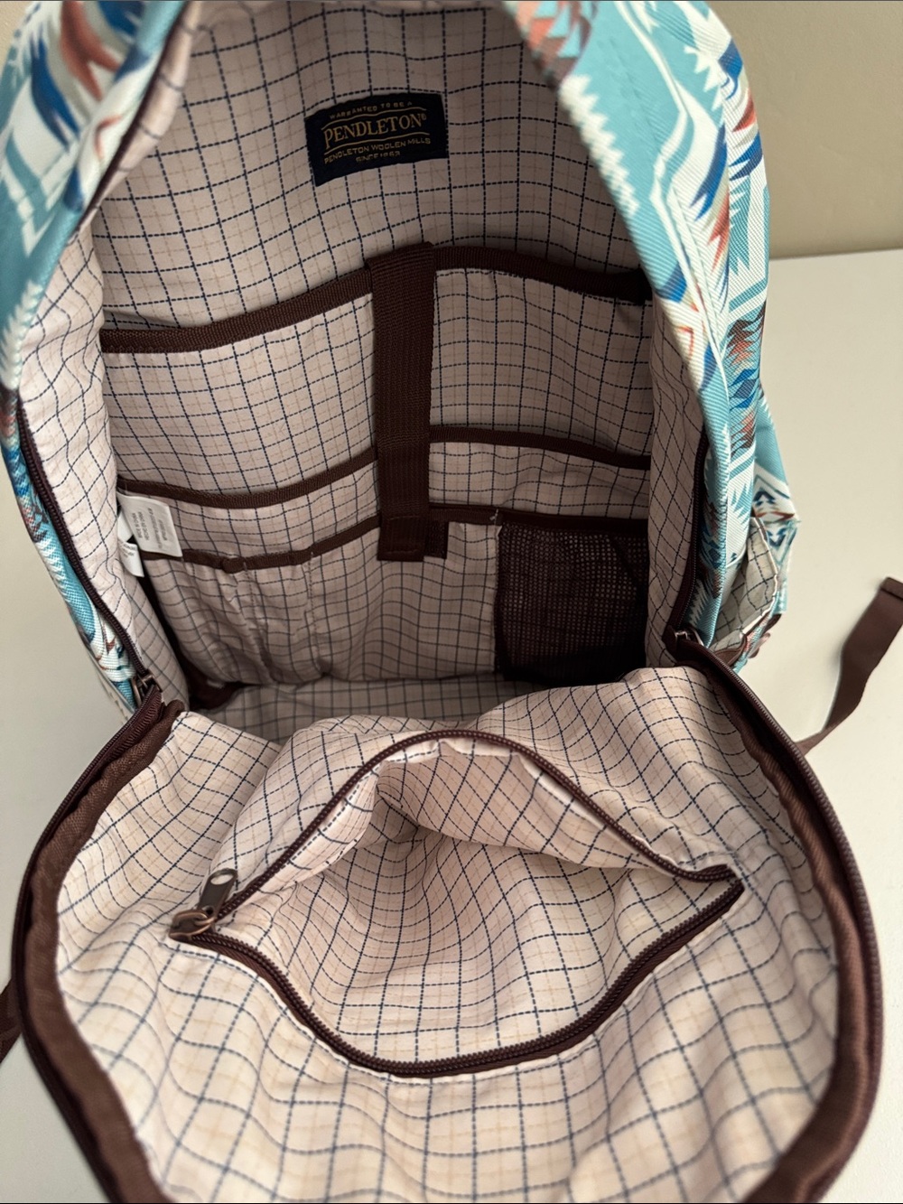 Pendleton Southwestern Pattern Backpack - Picture 5 of 8